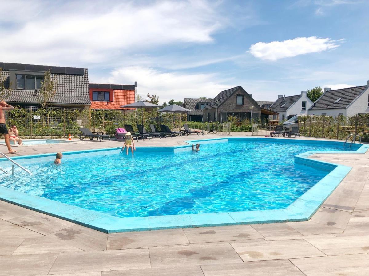 Bungalow 6 Op Recreatiepark De Wielen سينت مارتن المظهر الخارجي الصورة