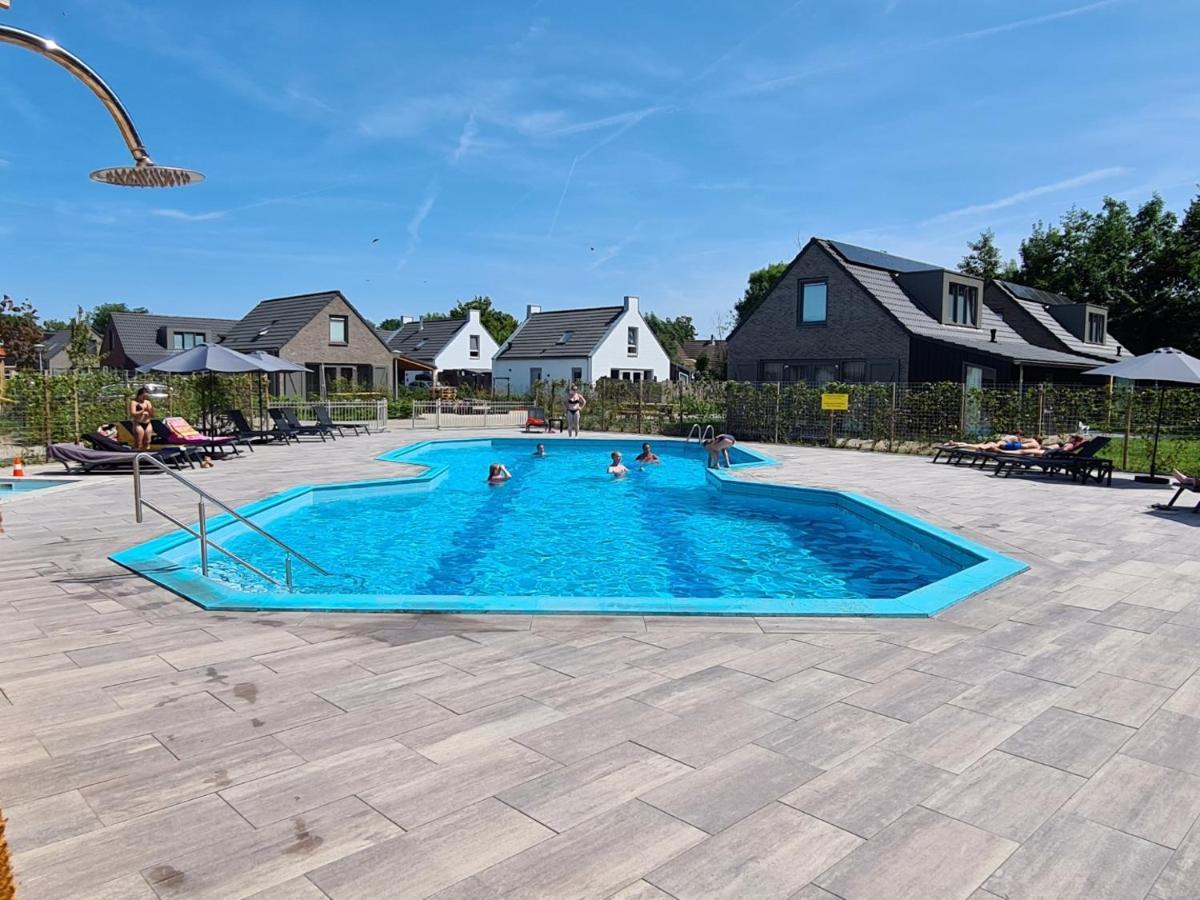 Bungalow 6 Op Recreatiepark De Wielen سينت مارتن المظهر الخارجي الصورة