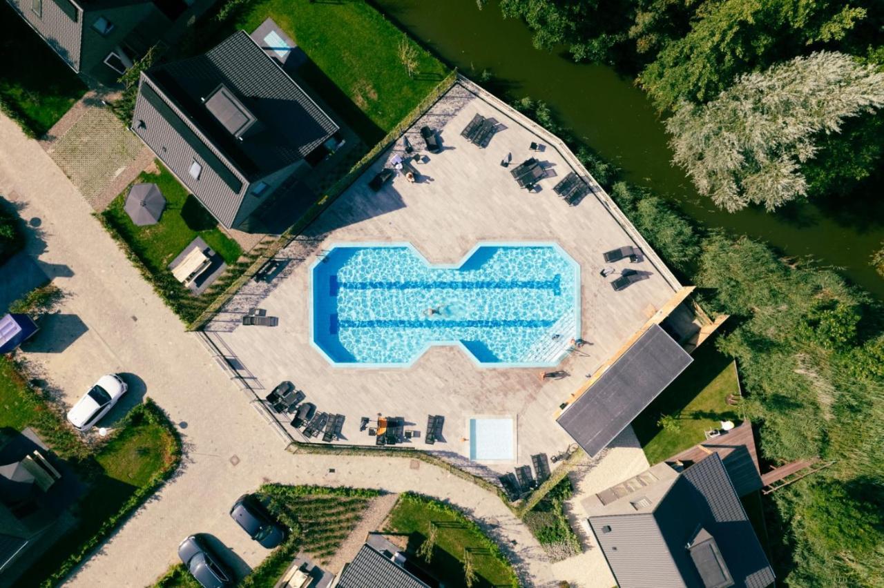 Bungalow 6 Op Recreatiepark De Wielen سينت مارتن المظهر الخارجي الصورة